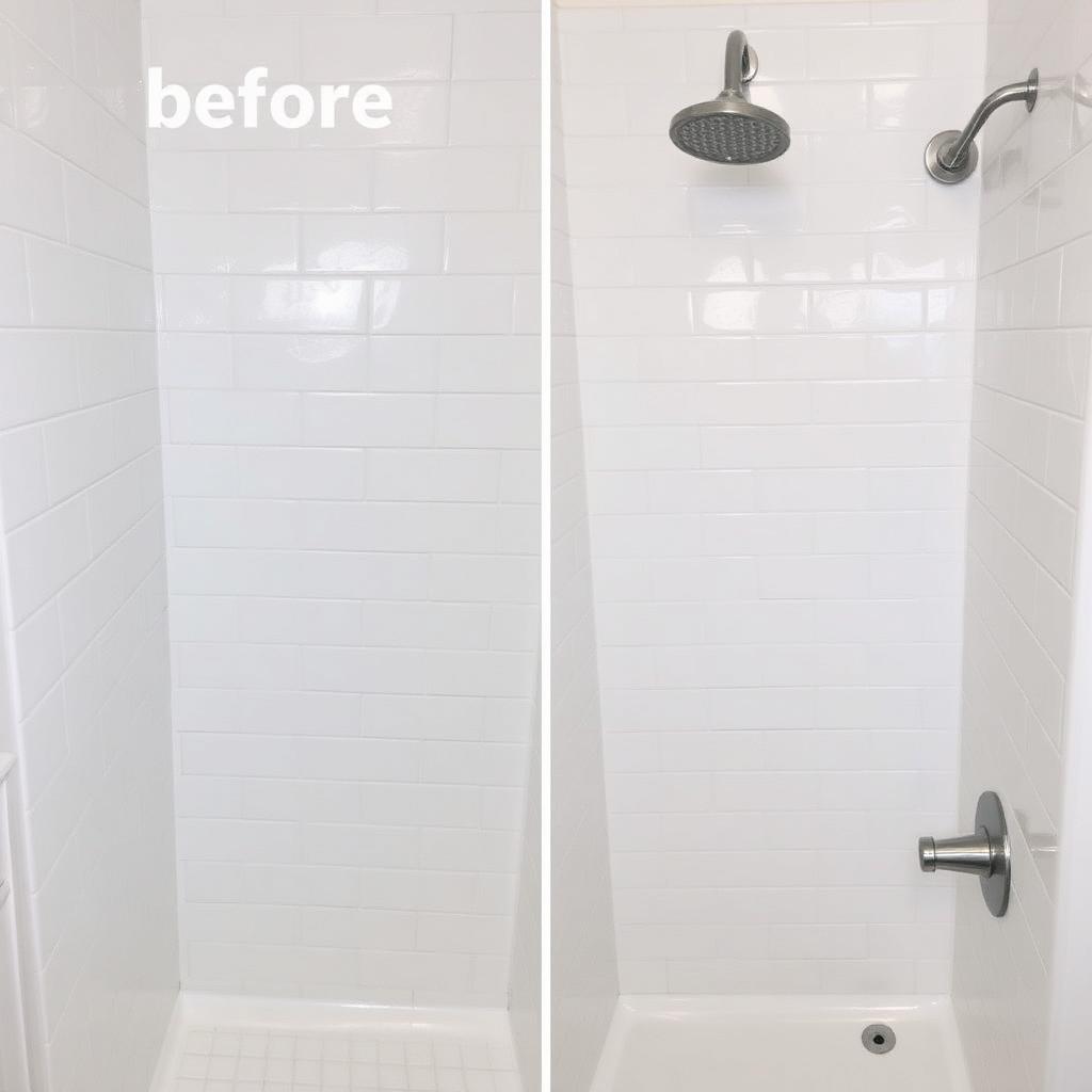 Tub-to-Shower Conversion — Before & After — after